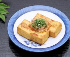 キューピー3分クッキングのレシピ・厚揚げとレタスのさっと煮