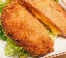 DAIGOも台所のレシピ・チーズハムカツ丼