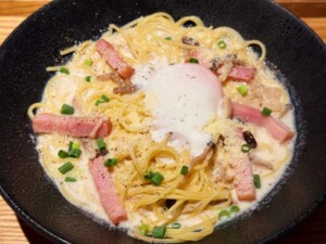 ZIPのレシピ・たらこの濃厚ブッラータパスタ