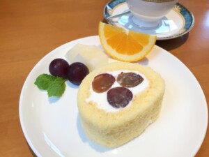相葉マナブのレシピ・ブドウのロールケーキ