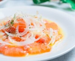 青空レストランのレシピ・サーモンのマリネ