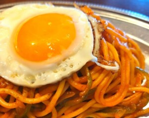 食卓のひみつのレシピ・焼きそば麺でナポリタン風