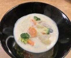なないろ日和のレシピ・夏野菜の冷製豆乳シチュー風