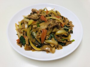 なないろ日和のレシピ・豚肉プルコギ