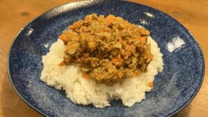 昼めし旅のレシピ・トウモロコシご飯のキーマカレー