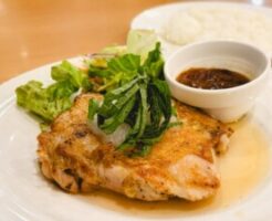 昼めし旅のレシピ・鶏肉のブルーベリーソース
