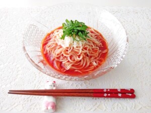 きょうの料理ビギナーズのレシピ・トマトつゆそうめん