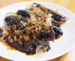 今日の料理ビギナーズのレシピ・なすのフライパン焼き