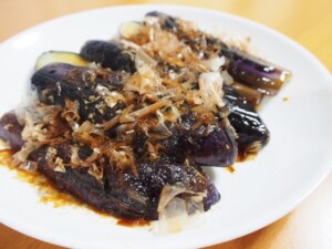 今日の料理ビギナーズのレシピ・なすのフライパン焼き