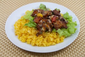 青空レストランのレシピ・チキンオーバーライス