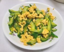 あさイチのレシピ・きゅうりととうもろこしの炒めもの