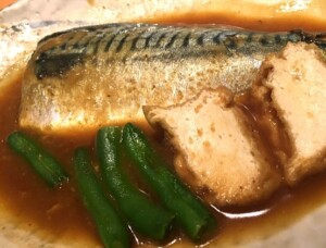 きょうの料理のレシピ・さばと焼き豆腐の煮つけ