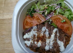 キューピー3分クッキングのレシピ・スパイシー焼き肉 ヨーグルトソース