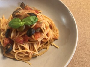 きょうの料理のレシピ・冷たいプッタネスカ