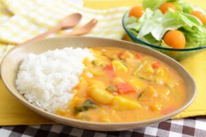 家事ヤロウのレシピ・かぼちゃのカレー