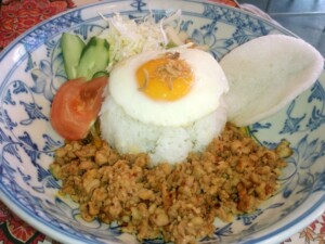 ノンストップのレシピ・ロコモコ風そぼろ丼