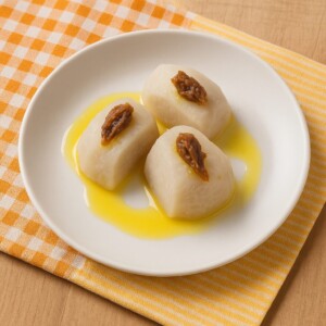 ノンストップのレシピ・サトイモのアンチョビオイル
