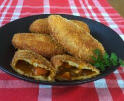 ラヴィットのレシピ・我が家のカレーで簡単チーズカレーパン