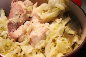 キューピー3分クッキングのレシピ・豚ロースとキャベツの重ね蒸し