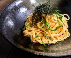 キューピー3分クッキングのレシピ・青じそ明太パスタ