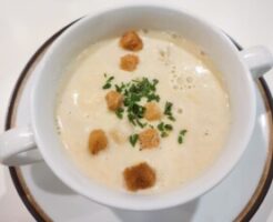 青空レストランのレシピ・ホタテのポタージュ