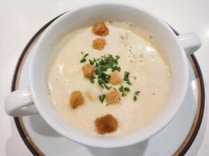 青空レストランのレシピ・ホタテのポタージュ