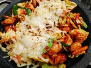 ノンストップのレシピ・辛くないチーズタッカルビ