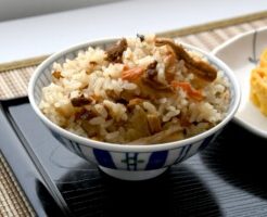 家事ヤロウのレシピ・海苔とベーコンの炊き込みご飯