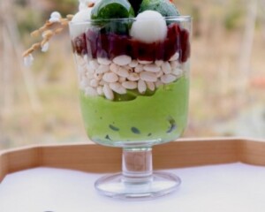 グレーテルのかまどのレシピ・ポン菓子と冷やしぜんざい