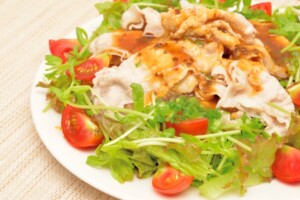 きょうの料理のレシピ・豚しゃぶのごちそうサラダ