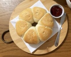 きょうの料理のレシピ・チーズケーキ風ちぎりパン
