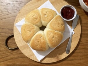 きょうの料理のレシピ・チーズケーキ風ちぎりパン