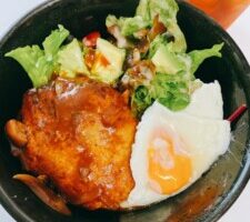 ZIPのレシピ・親子丼風わんぱくロコモコ