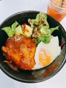 ZIPのレシピ・親子丼風わんぱくロコモコ
