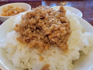 ZIPのレシピ・エノキダケ入りそぼろご飯