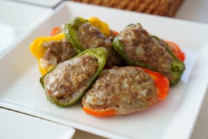 昼めし旅のレシピ・パプリカの肉詰め