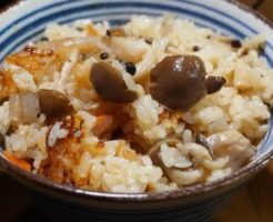 ヒルナンデスのレシピ・きのことすりおろしにんじんの彩りごはん