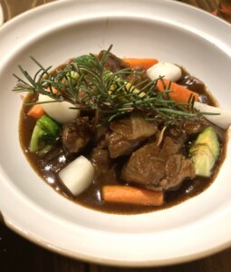 青空レストランのレシピ・ラム肉の赤ワイン煮