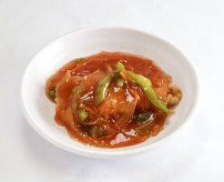 なないろ日和のレシピ・あじの干物の酢豚風