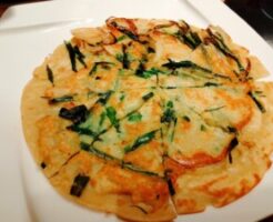 きょうの料理のレシピ・にらとにんじんのチヂミ