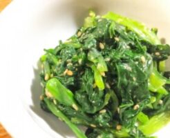昼めし旅のレシピ・小松菜のナムル