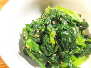 昼めし旅のレシピ・小松菜のナムル