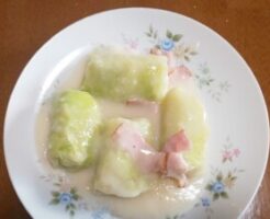 どさんこワイド179のレシピ・鮭とチーズのロールキャベツ
