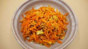 ヒルナンデスのレシピ・にんじんしりしり