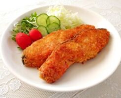 DAIGOも台所のレシピ・サーモンの挟み揚げ