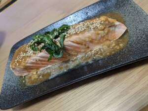 どさんこワイド179のレシピ・鮭のショウガ味噌焼き