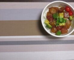 ヒルナンデスのレシピ・いぶりがっこタルタルポキ