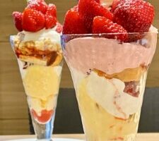 グレーテルのかまどのレシピ・ローズチョコパフェ