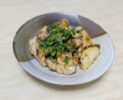 きょうの料理のレシピ・きのこと里芋、さばののり塩バター