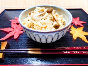 きょうの料理のレシピ・きのこの混ぜご飯